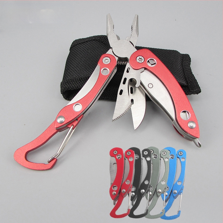 Συνδυασμένο εργαλείο πένσας-μαχαίρι με αναδιπλούμενο μύτο, λεπίδα 3,5 cm, κατάλληλο για κάμπινγκ