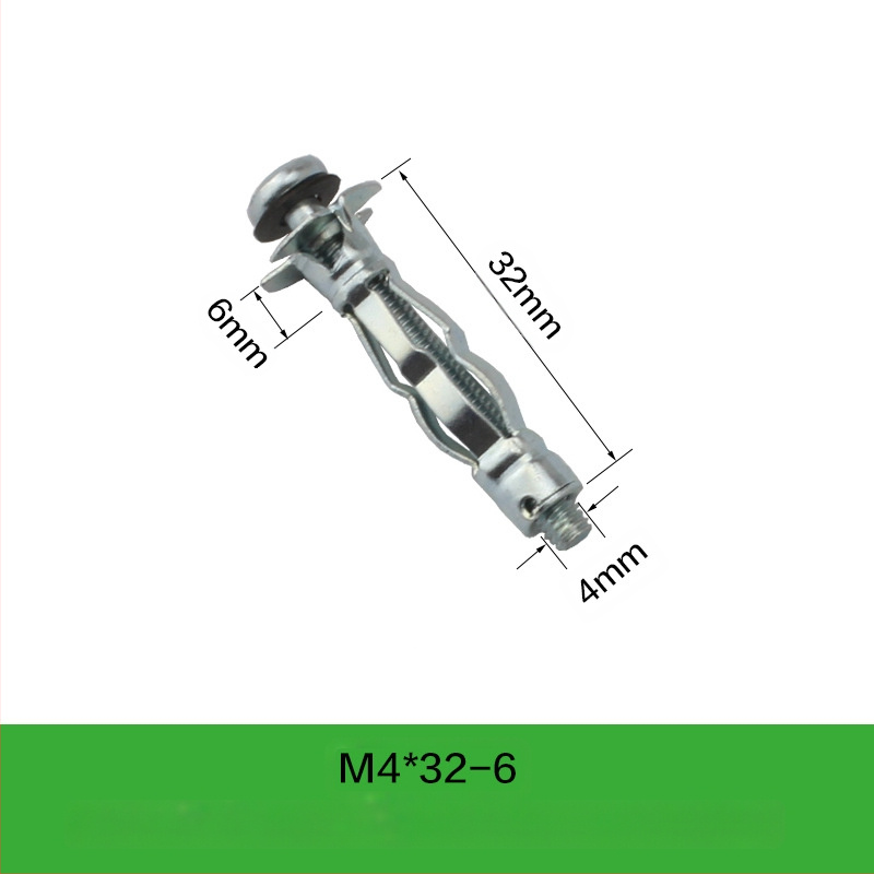 Ryder βύσμα εξάπλωσης για κούφια τούβλα και γυψοσανίδα (M4-M8)