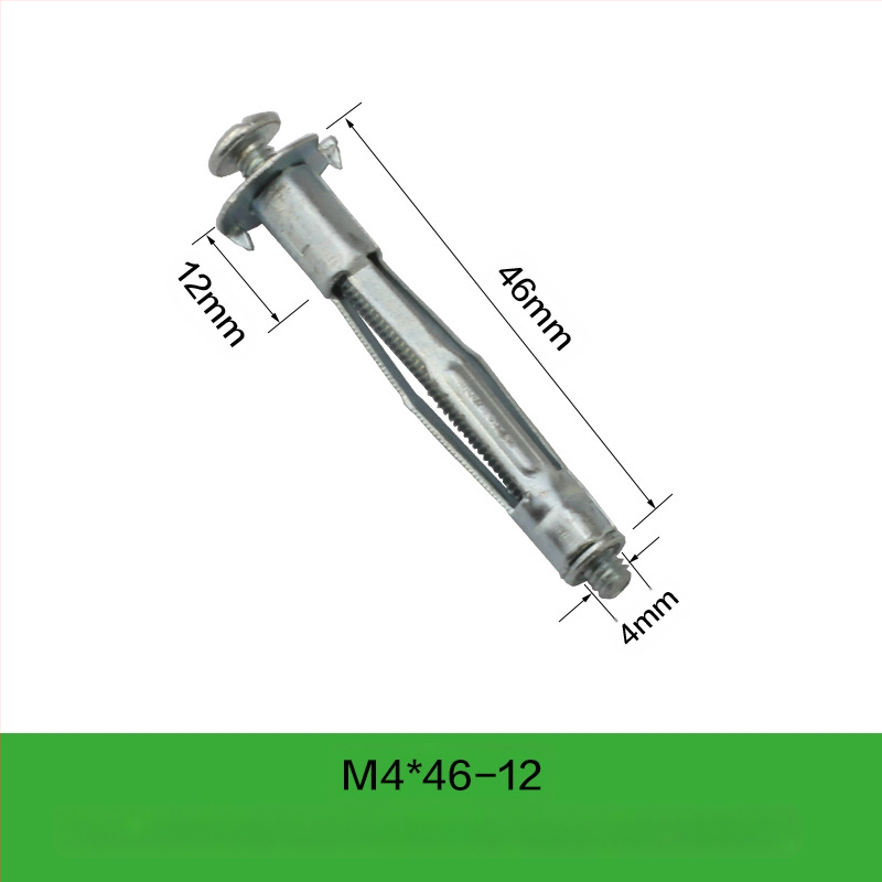 Ryder βύσμα εξάπλωσης για κούφια τούβλα και γυψοσανίδα (M4-M8)