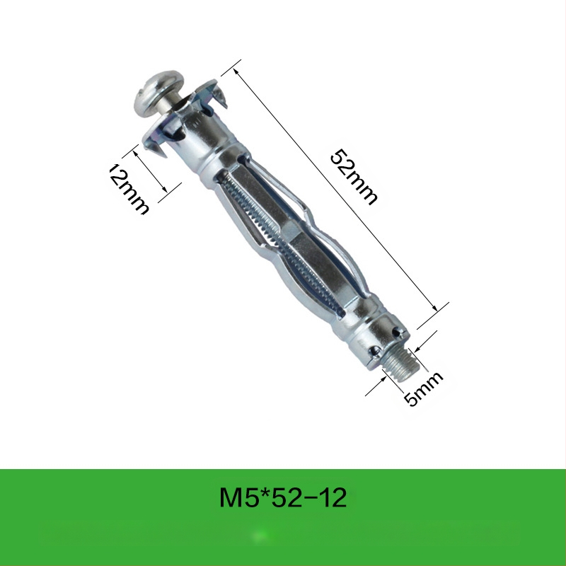 Ryder βύσμα εξάπλωσης για κούφια τούβλα και γυψοσανίδα (M4-M8)