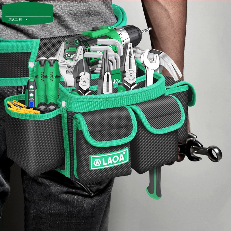 Old a Elektriķa jostas soma – ūdensdroša, izturīga, daudzfunkcionāla instrumentu uzglabāšanas soma