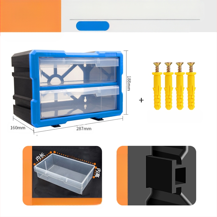 PP πλαστικό κιβώτιο αποθήκευσης εξαρτημάτων βιδών με διαχωριστικά συρταριών, ντουλάπι με συρτάρια за μικρά εξαρτήματα και αξεσουάρ επισκευής κινητών, διαμορφώσεις 8/16/38/64 διαμερισμάτων