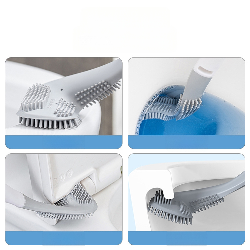 Tualeto šepetėlis be kampų — plastikas, svoris 0.5, 1 vnt, pakuotė kartonas, prekės ženklas CCKO