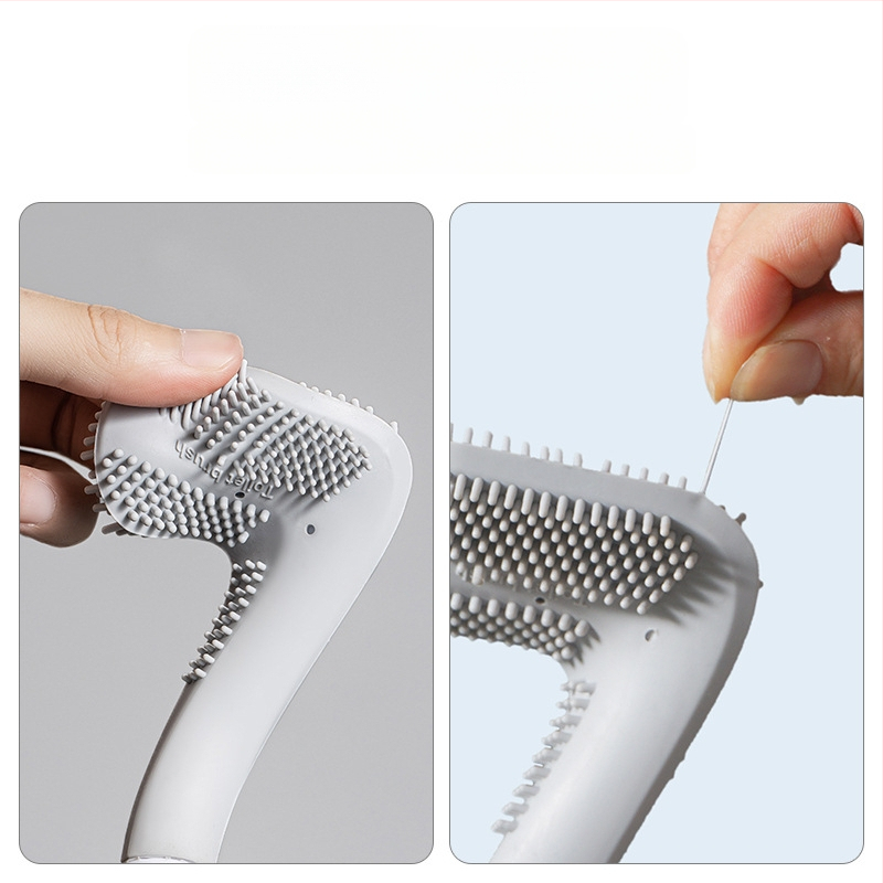 Tualeto šepetėlis be kampų — plastikas, svoris 0.5, 1 vnt, pakuotė kartonas, prekės ženklas CCKO