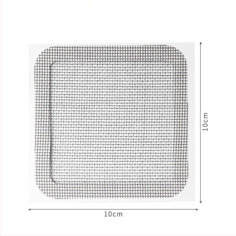 Vienreizēja grīdas kanalizācijas uzlīme ar matu filtru un kukaiņu režģi – šķiedru materiāls, piemērots virtuvei un vannas istabai, 200 gab. iepakojumā