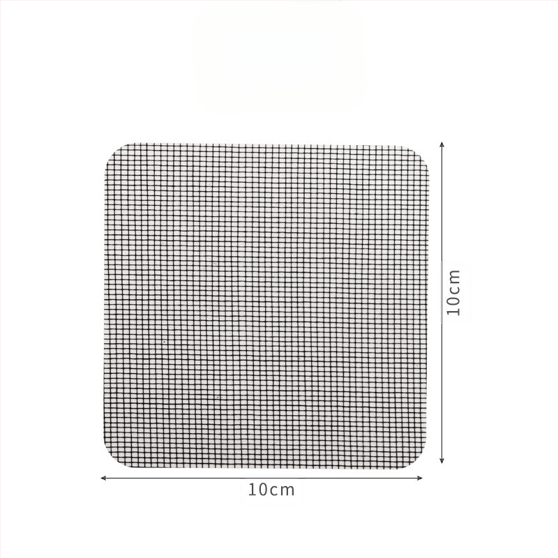 Vienreizēja grīdas kanalizācijas uzlīme ar matu filtru un kukaiņu režģi – šķiedru materiāls, piemērots virtuvei un vannas istabai, 200 gab. iepakojumā
