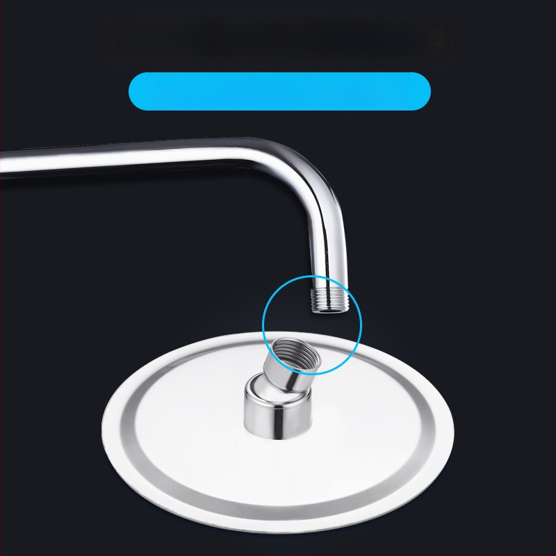 Vario viršutinė dušo galva su lietaus funkcija, srieginis montavimas, darbinis slėgis 2,5 bar, bendras modelis