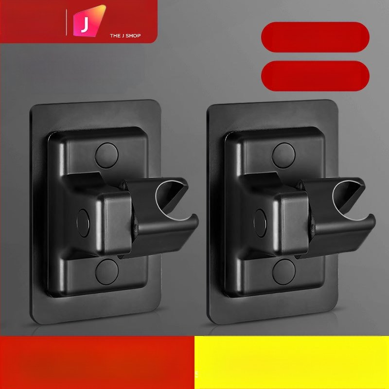 Dušo galvutės laikiklis, reguliuojamas sieninis laikiklis, be gręžimo, ABS