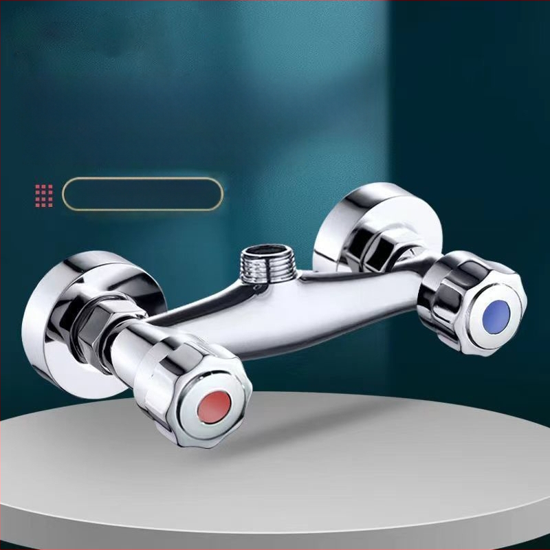 Dušo maišytuvas įmontuojamas į sieną – varinis korpusas, indukcinis atidarymas, sienos montavimas, CE sertifikatas.