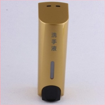 Dozatorius muilui ir vonios/šampūno dėžutė – ABS, 500 g, injekcinis formavimas, šiuolaikinis minimalistinis stilius, rankinis spaudimas