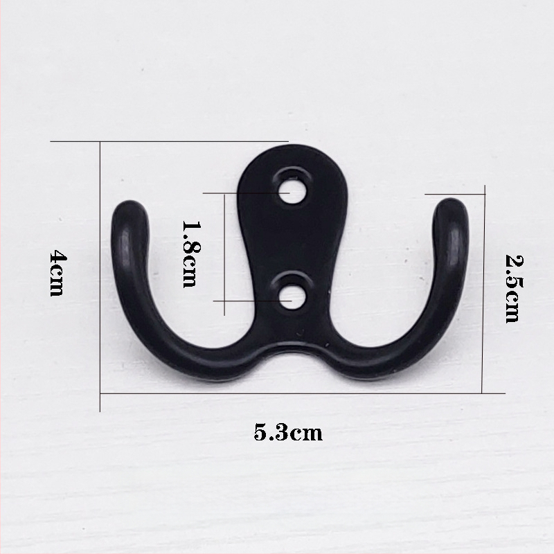 Άγκιστρο ρούχων, Κράμα Ψευδαργύρου, Διπλό Άγκιστρο (Φορτίο >30 kg, Εθνικό Στυλ)