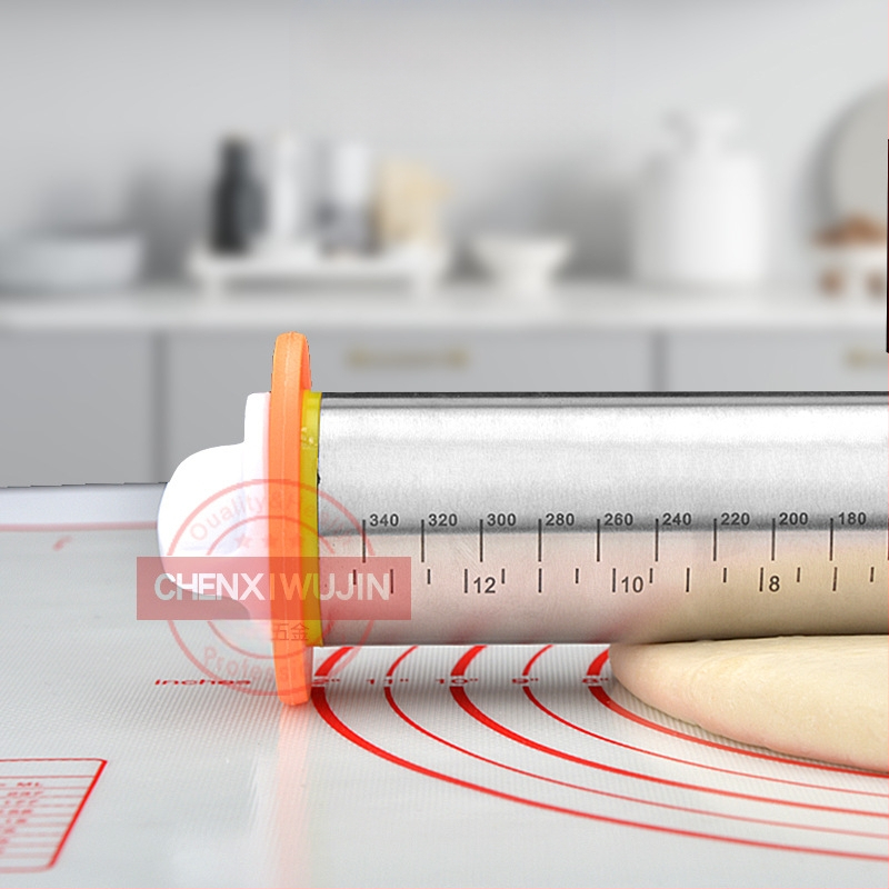 Dawn nerūdijančio plieno tešlos kočėnas – šiuolaikiškas minimalistinis dizainas