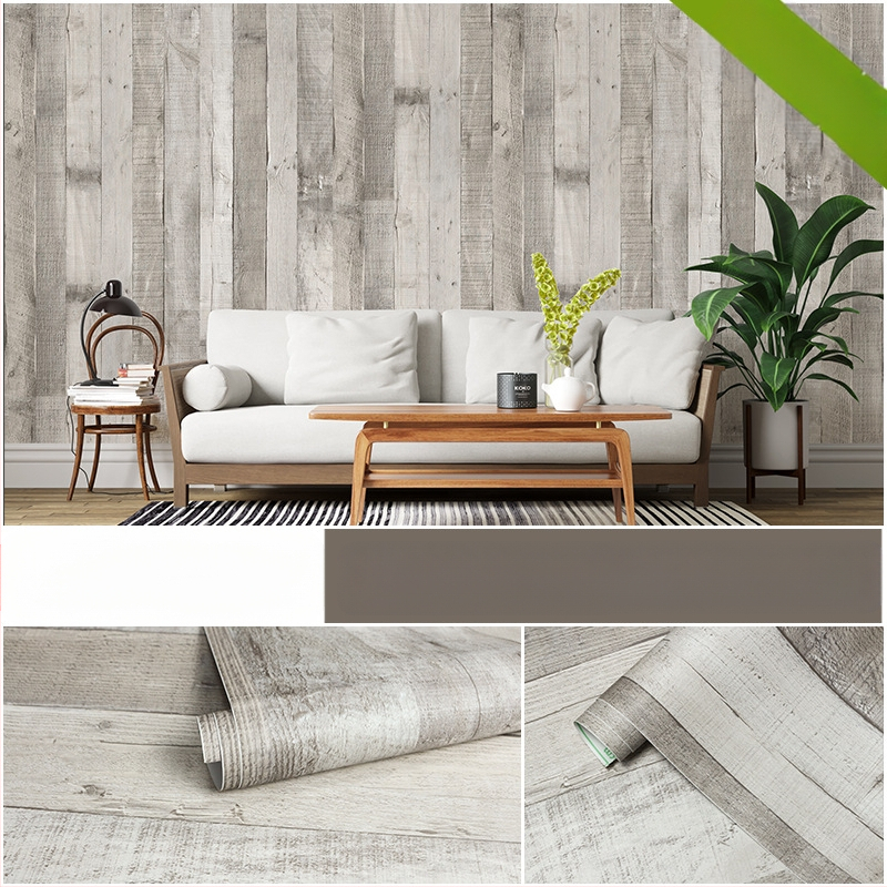 Savarankiškai lipinama 3D medžio faktūros tapetai, PVC, trijų sluoksnių konstrukcija, atsparūs vandeniui ir drėgmei, sienų dekoras