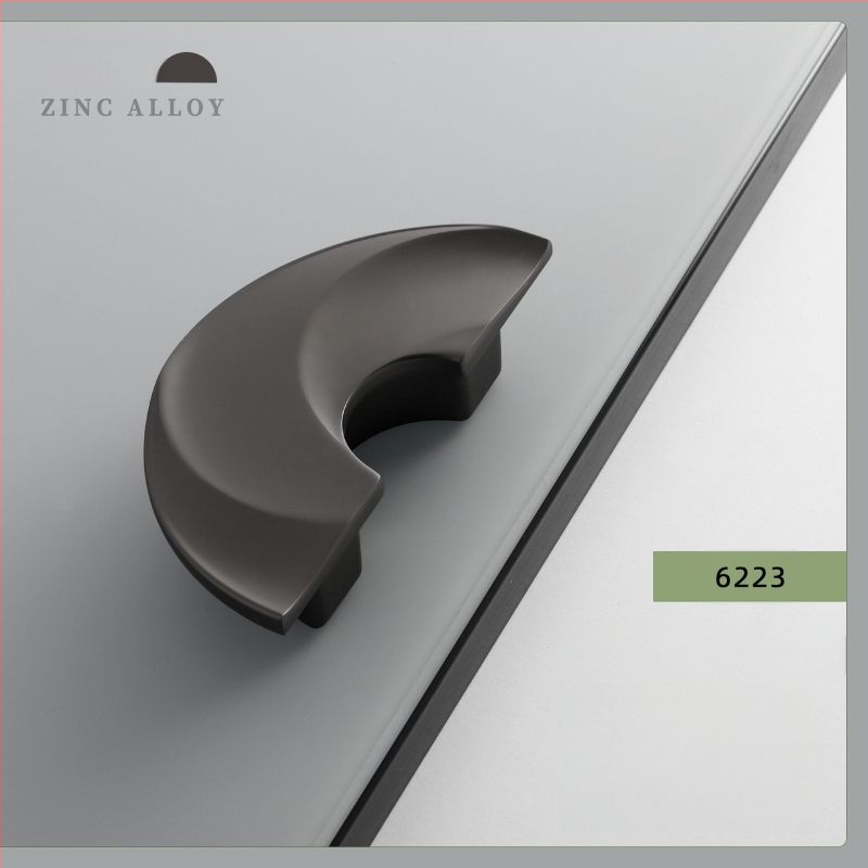Pora spintos rankenėlių — cinko lydinys, elektroplatavimas, šiuolaikinis minimalistinis stilius, modelis 6223-6225