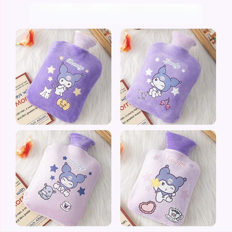 Μπουκάλι ζεστού νερού από βελούδινο ύφασμα, χαριτωμένος σχεδιασμός; PVC υψηλής πυκνότητας; θέρμανση με γέμισμα νερού; πολυλειτουργική χρήση για χέρια, πόδια, μέση, κοιλιά, κεφάλι και πλάτη; θερμό και κρύο διπλής χρήσης.