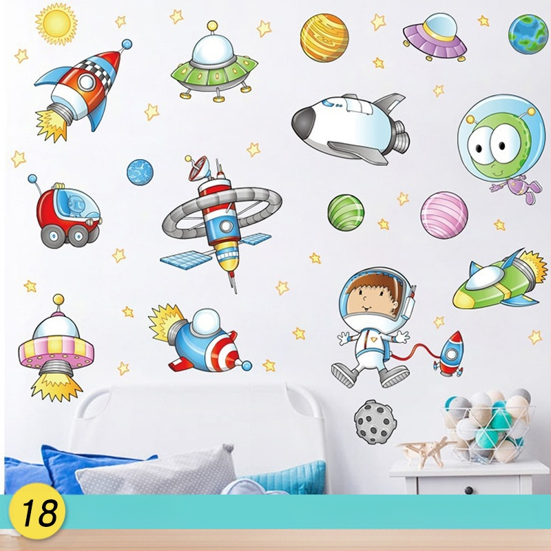 Žirafos karikatūra – aukščio matavimo sienos lipdukas – PVC, Prekės ženklas Shun Ran, Atsparus vandeniui, Modelis 19373433771