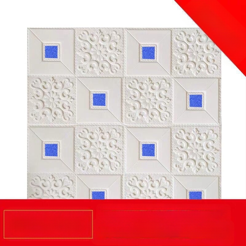 3D putų plytų sienų lipdukas, lipnus, atsparus vandeniui, pelėsiams, antistatinis ir garso izoliacija; iš XPE putų; motyvai: vieno tono, širdis, geometrija, penkiakampė žvaigždė, augalai; tinka svetainei, miegamajam ir biurui.