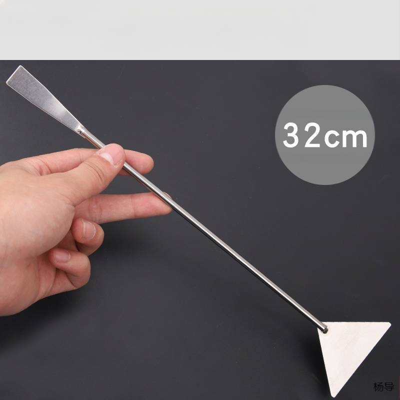 Nerūsējošā tērauda pincetes ar apaļu galvu, neslīdošas, garas akvārijiem (Yang Dao) - rokturis: Cits; gals: Cits; izcelsme: Ķīna