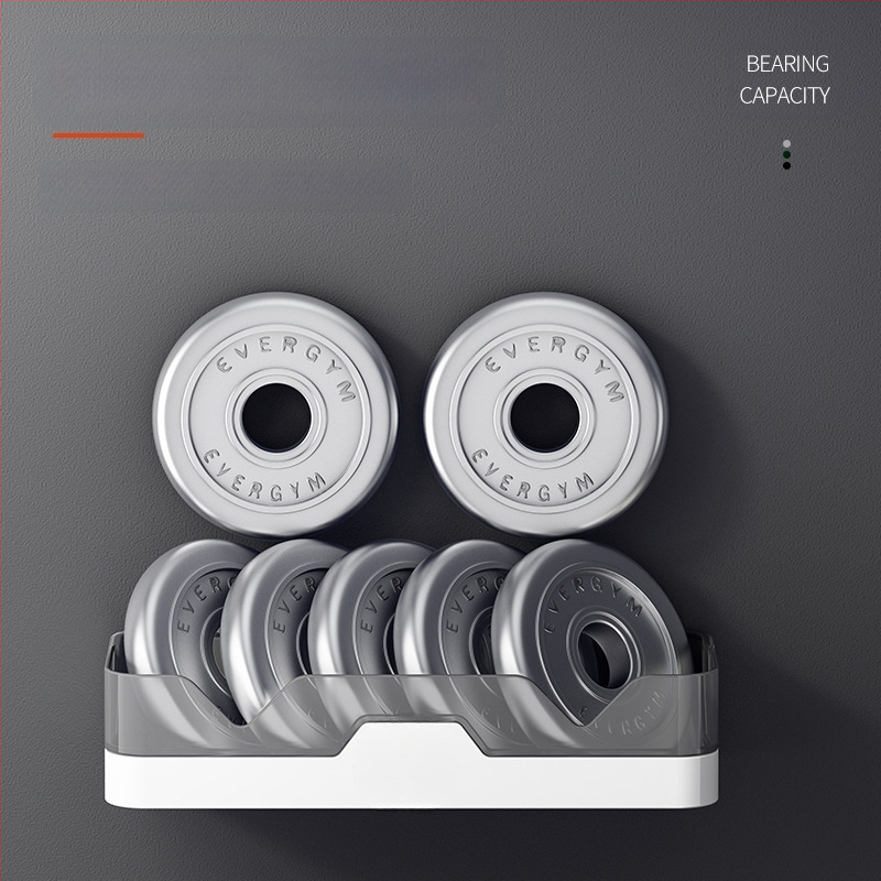 Sieninis vonios kambario laikiklis, be gręžimo, plastikinis, 1 lygis, Skandinaviškas stilius