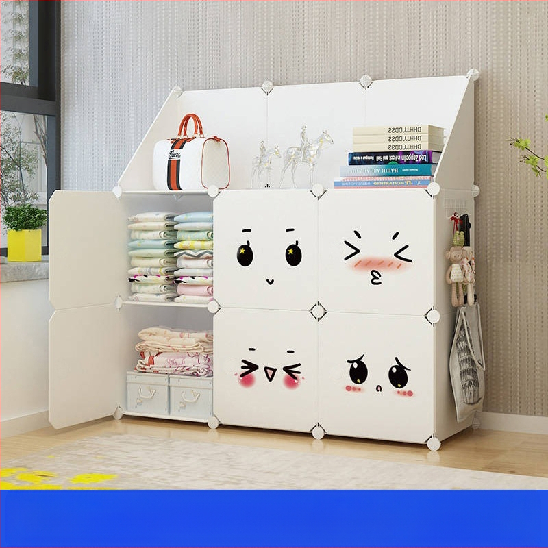 Πλαστικό ντουλάπι Haishang — συναρμολογόμενος, 2–12 πόρτες, χώρος κρεμάσματος, ράφι αποθήκευσης, πλήρες διαμέρισμα