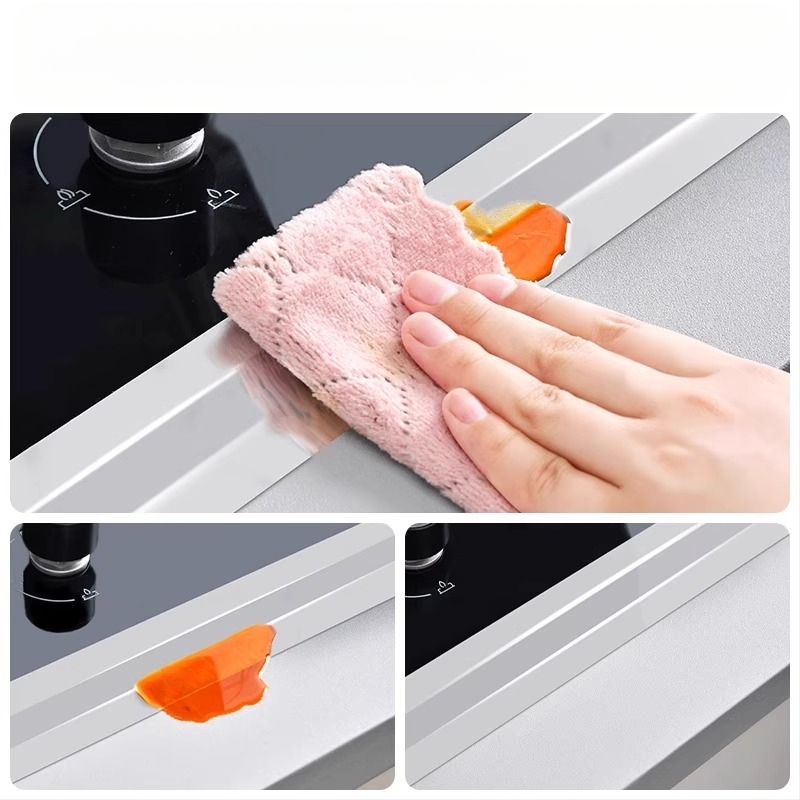 Αυτοκόλλητη PVC σφραγιστική ταινία για κουζίνα και μπάνιο – αδιάβροχη, ανθεκτική στη μούχλα, 0.1 mm πάχος, ανθεκτική σε υψηλές θερμοκρασίες