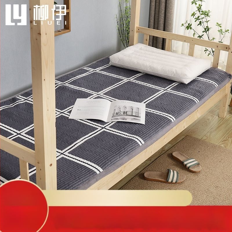 Liuyi спален чаршаф от млечен велюр, геометричен орнамент, модерен минималистичен стил, реактивно боядисан