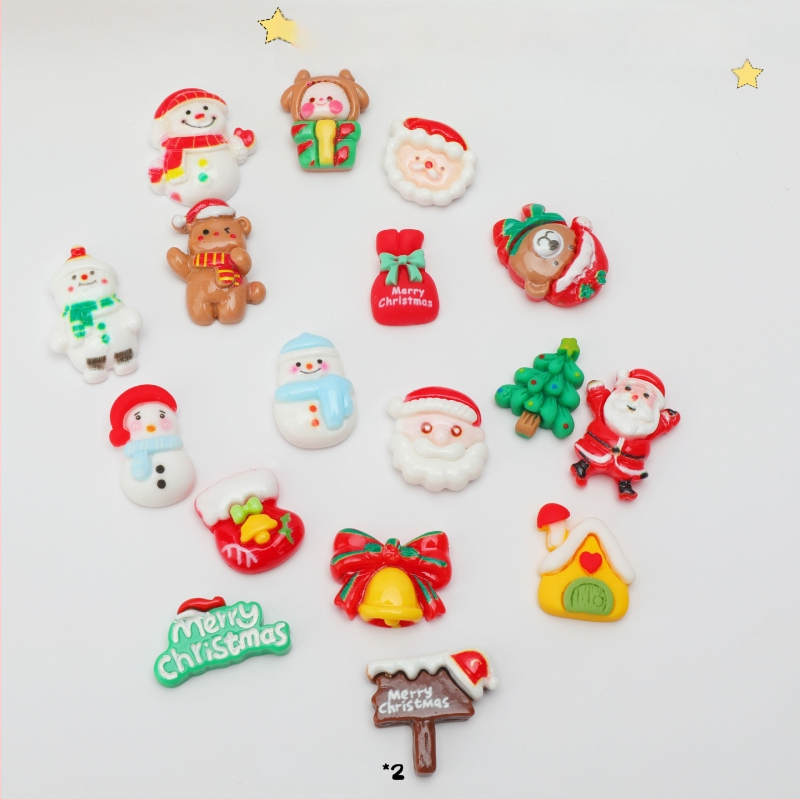 DIY naktinė lemputė rinkinys — geometrinė 3D atmosferos lemputė su sniego tema, įmontuota baterija, įtampa ≤36V