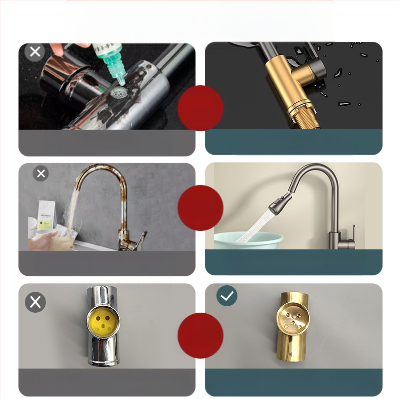 Varinis universalus galvos virtuvės prašytuvas, vieno sąnario dizainas, keramikinis kartridžo vožtuvas, pritaikoma apdaila