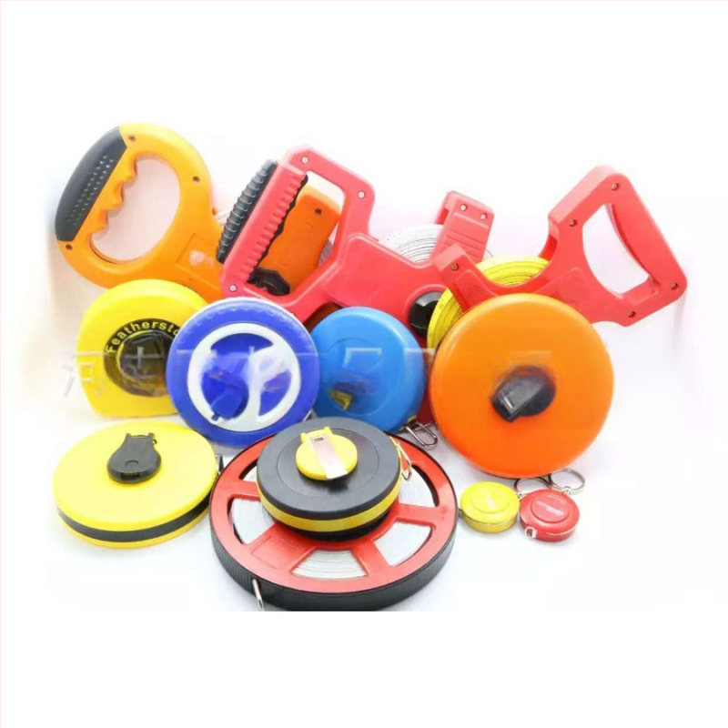 Stiklo pluošto matavimo juosta su minkštu dėklu, 10/15/20/30 m