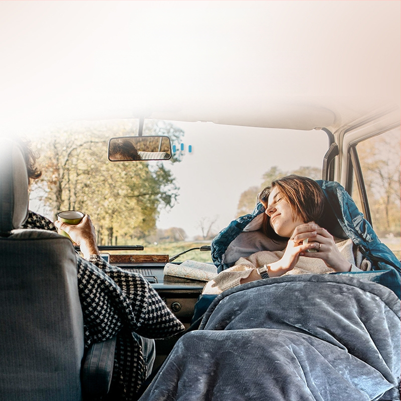 FEBORY Ηλεκτρική κουβέρτα, Τροφοδοσία Οχήματος, 12V, 72W, Με έναν διακόπτη