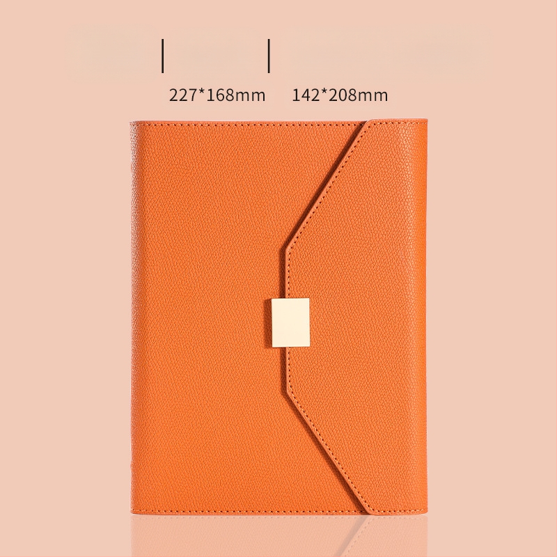 Σημειωματάριο Ness με αποσπώμενα φύλλα, Dowling χαρτί, 80 g, 200 σελίδες, PU κάλυμμα, επιχειρηματικό γραφείο στυλ