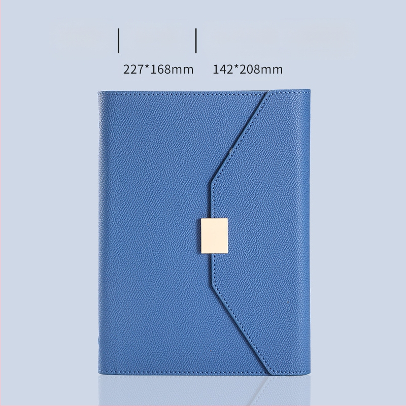 Σημειωματάριο Ness με αποσπώμενα φύλλα, Dowling χαρτί, 80 g, 200 σελίδες, PU κάλυμμα, επιχειρηματικό γραφείο στυλ