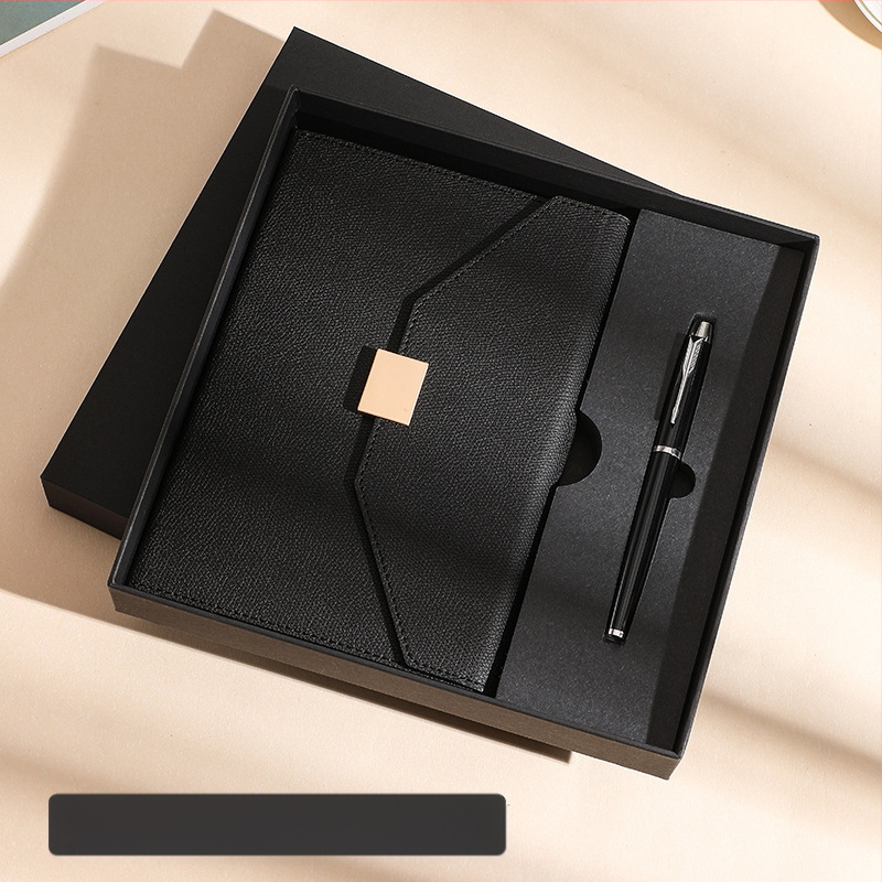 Σημειωματάριο Ness με αποσπώμενα φύλλα, Dowling χαρτί, 80 g, 200 σελίδες, PU κάλυμμα, επιχειρηματικό γραφείο στυλ