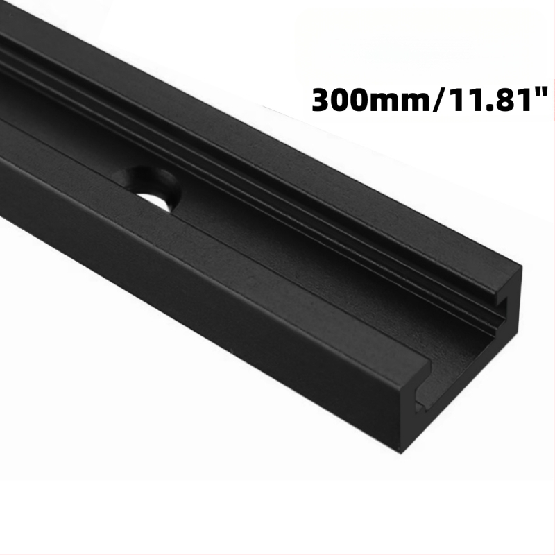 Αλουμινένιος οδηγός ράγα για ξυλουργική, Μοντέλο 19, με περιοριστή, ένα κιτ, κατάλληλο για DIY τραπέζι