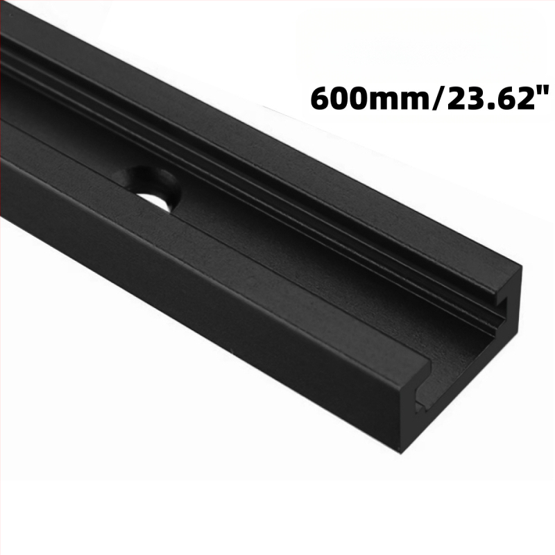 Αλουμινένιος οδηγός ράγα για ξυλουργική, Μοντέλο 19, με περιοριστή, ένα κιτ, κατάλληλο για DIY τραπέζι