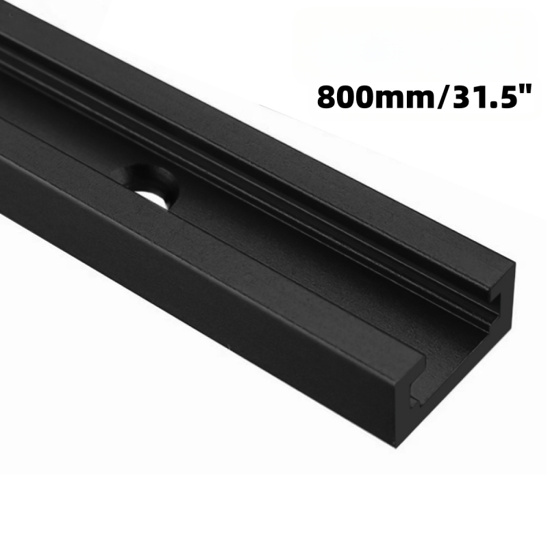 Αλουμινένιος οδηγός ράγα για ξυλουργική, Μοντέλο 19, με περιοριστή, ένα κιτ, κατάλληλο για DIY τραπέζι