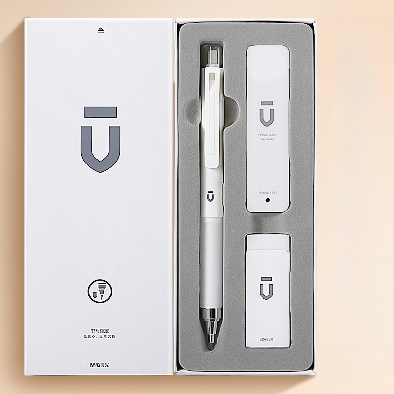 Automatinis pieštukas mokiniams, M&G ženklas, plastmasinis korpusas, automatinis mechanizmas