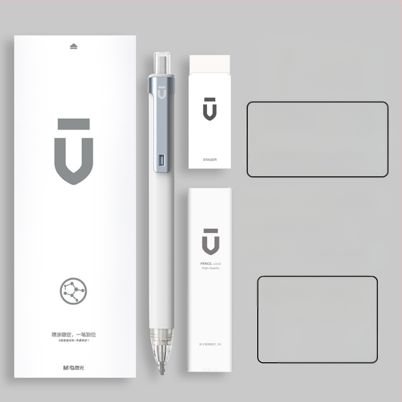 Automatinis pieštukas mokiniams, M&G ženklas, plastmasinis korpusas, automatinis mechanizmas