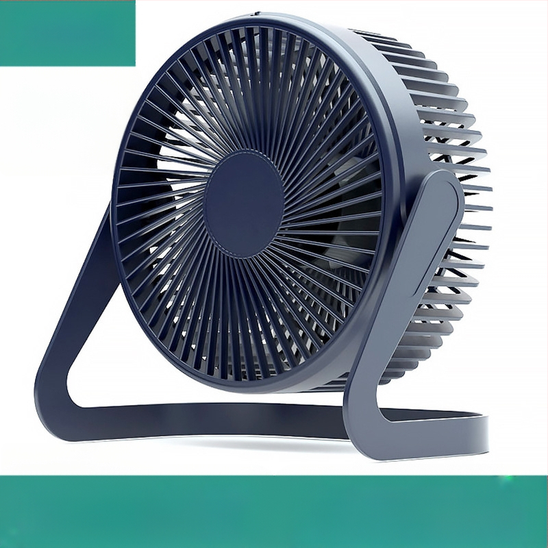 USB настолен вентилатор, 5 лopatки, 2 скорости, 2,5 W, тих до 36 dB