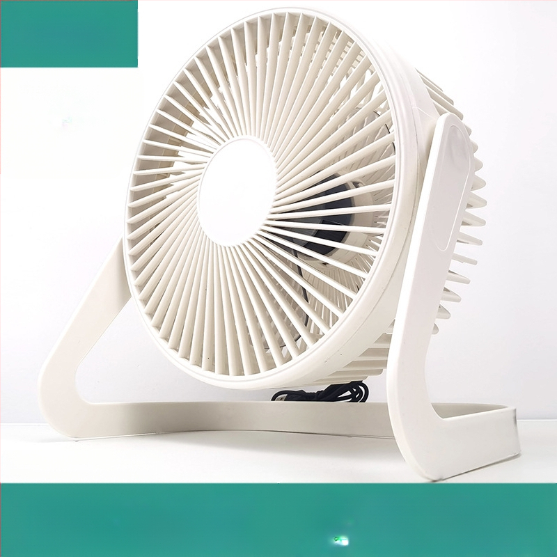 USB настолен вентилатор, 5 лopatки, 2 скорости, 2,5 W, тих до 36 dB