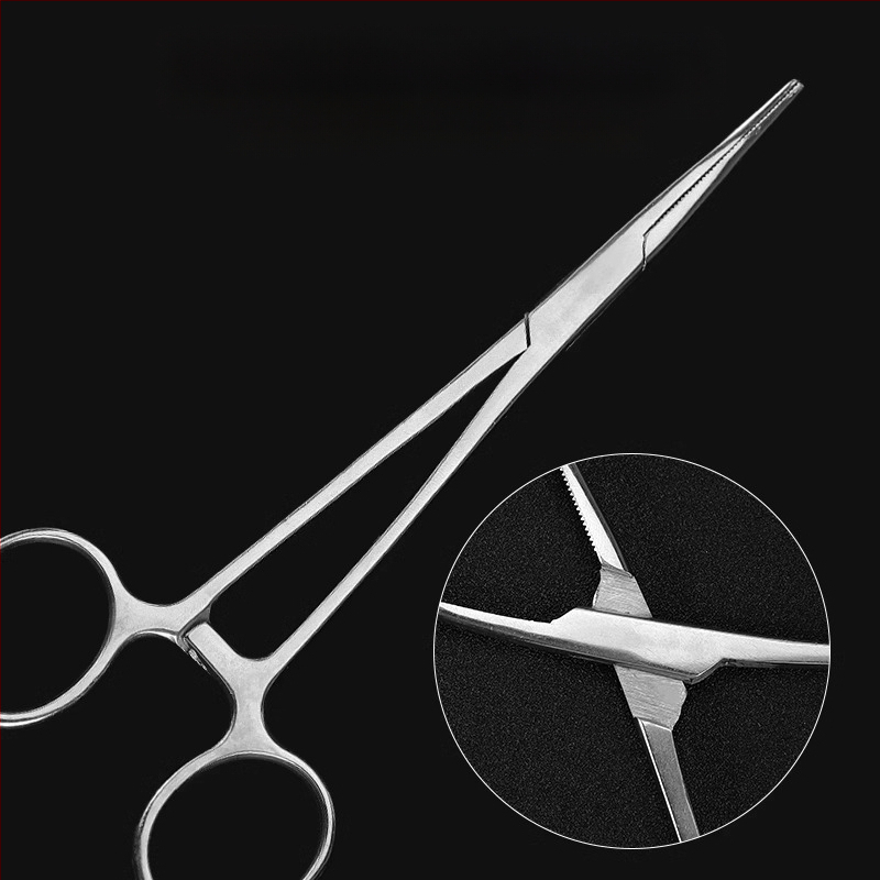 Ιατρικές λαβίδες αιμορραγίας από ανοξείδωτο ατσάλι, καθολική χρήση, αντιολισθητική λαβή, εργαλείο συμπίεσης, βάρος 0.04