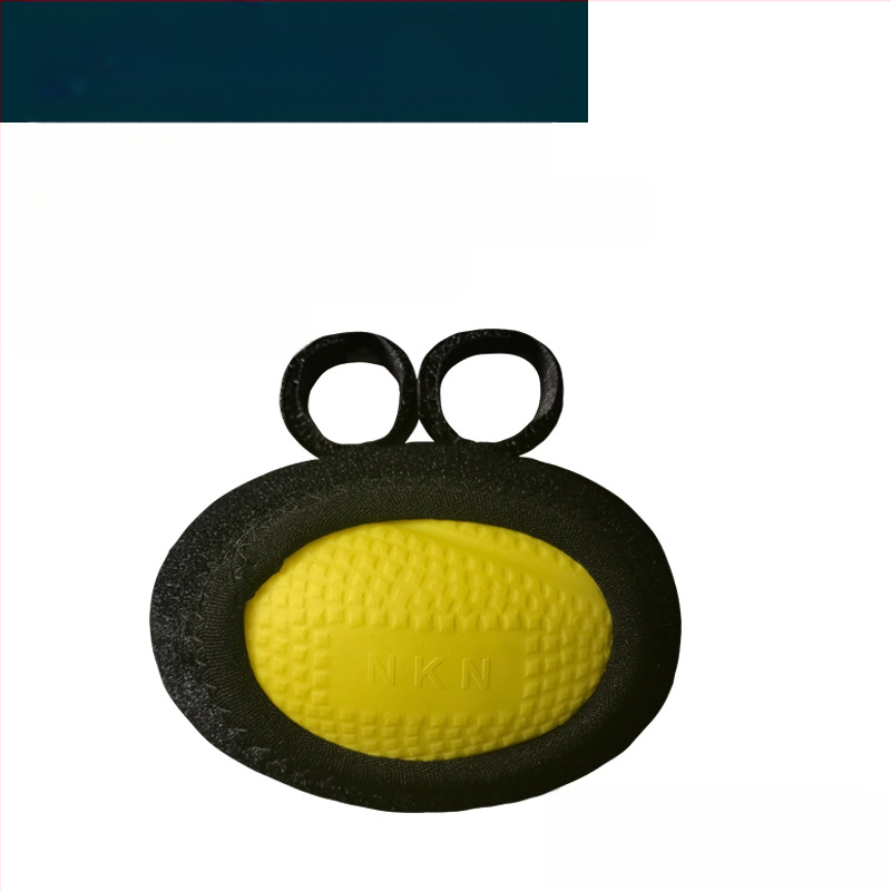 Rokas satvēriena treniņu lāpa pirkstu spēkam un muskuļu relaksācijai — ērkšķu masāžas lāpa, nav piepumpējama, piemērota bumbu spēlēm