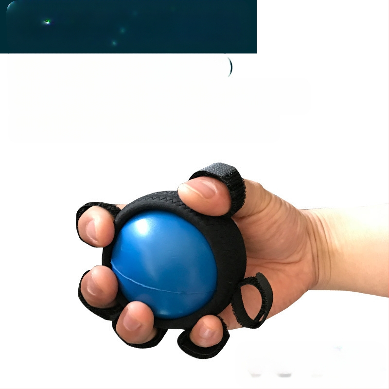 Rokas satvēriena treniņu lāpa pirkstu spēkam un muskuļu relaksācijai — ērkšķu masāžas lāpa, nav piepumpējama, piemērota bumbu spēlēm