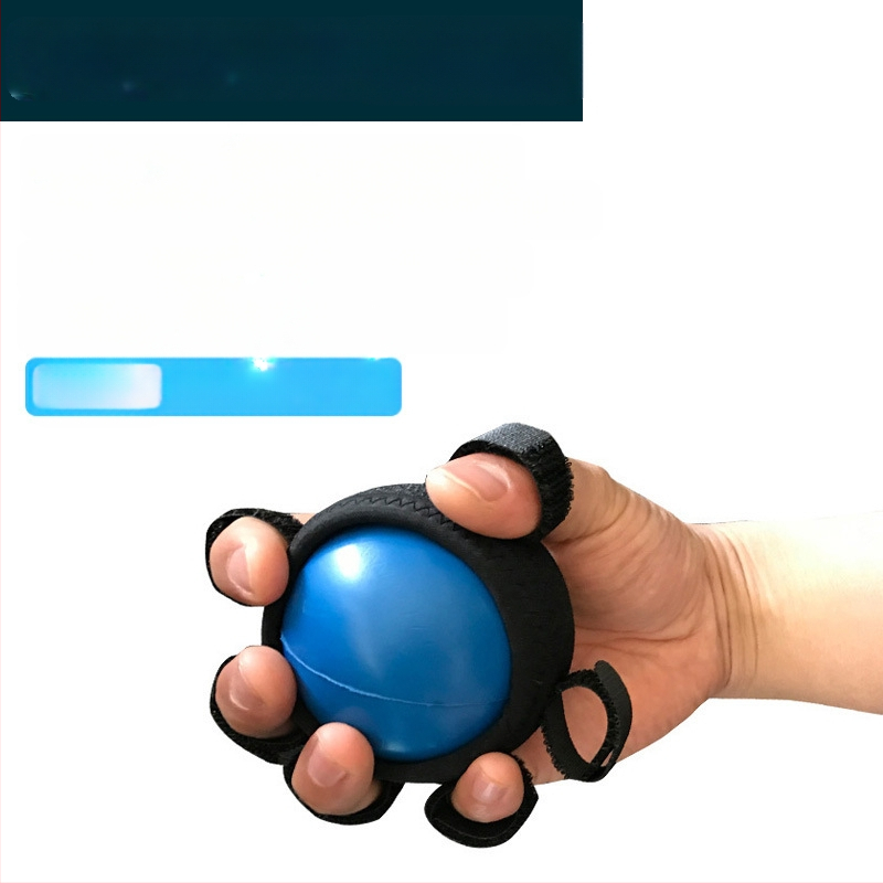 Rokas satvēriena treniņu lāpa pirkstu spēkam un muskuļu relaksācijai — ērkšķu masāžas lāpa, nav piepumpējama, piemērota bumbu spēlēm