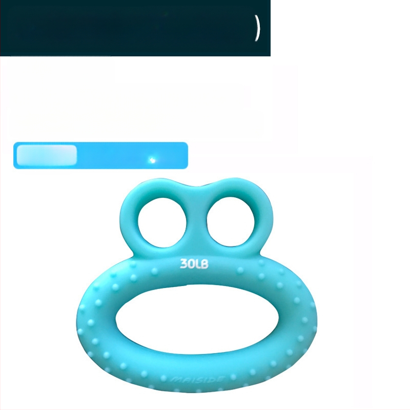 Rokas satvēriena treniņu lāpa pirkstu spēkam un muskuļu relaksācijai — ērkšķu masāžas lāpa, nav piepumpējama, piemērota bumbu spēlēm