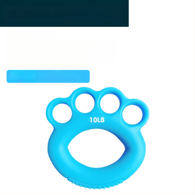 Rokas satvēriena treniņu lāpa pirkstu spēkam un muskuļu relaksācijai — ērkšķu masāžas lāpa, nav piepumpējama, piemērota bumbu spēlēm