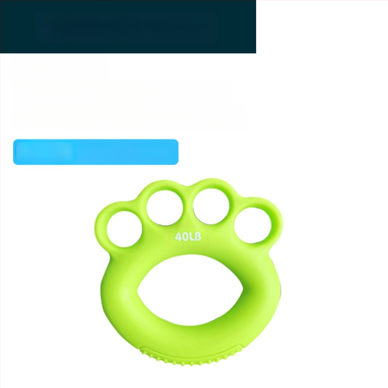 Rokas satvēriena treniņu lāpa pirkstu spēkam un muskuļu relaksācijai — ērkšķu masāžas lāpa, nav piepumpējama, piemērota bumbu spēlēm