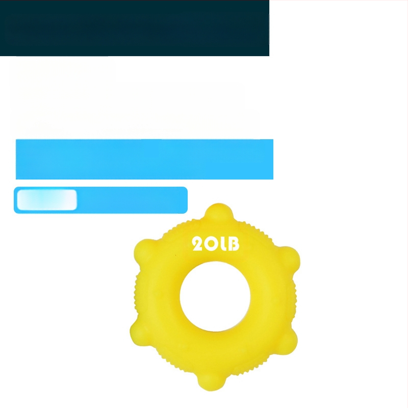 Rokas satvēriena treniņu lāpa pirkstu spēkam un muskuļu relaksācijai — ērkšķu masāžas lāpa, nav piepumpējama, piemērota bumbu spēlēm