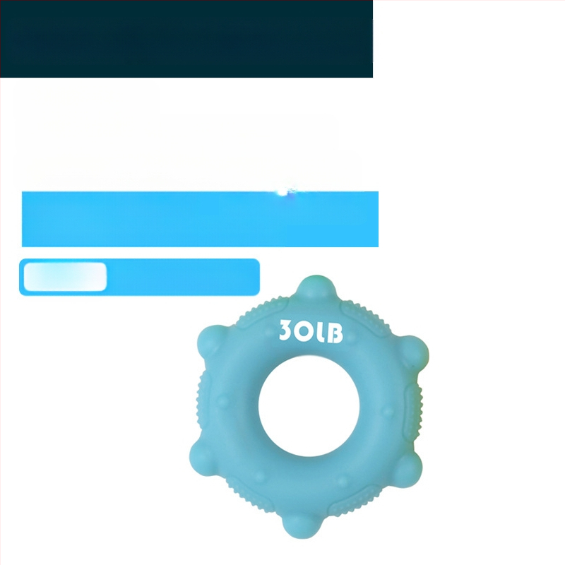 Rokas satvēriena treniņu lāpa pirkstu spēkam un muskuļu relaksācijai — ērkšķu masāžas lāpa, nav piepumpējama, piemērota bumbu spēlēm