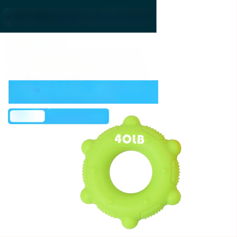 Rokas satvēriena treniņu lāpa pirkstu spēkam un muskuļu relaksācijai — ērkšķu masāžas lāpa, nav piepumpējama, piemērota bumbu spēlēm